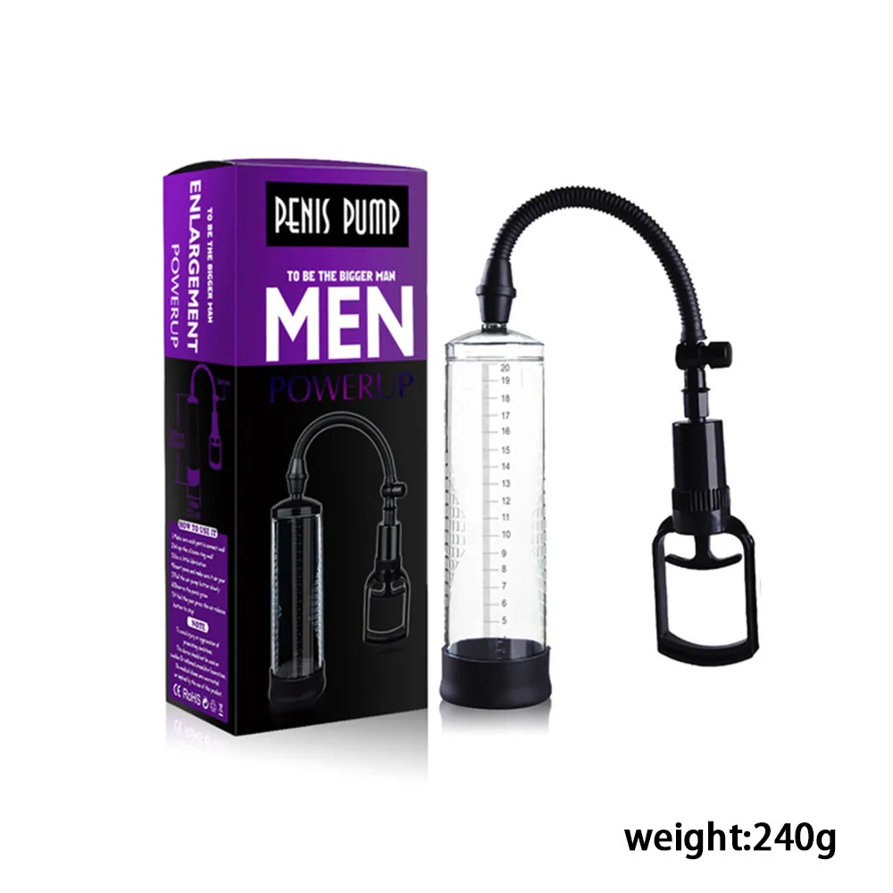 Manual Penis Pump with Silicone Ring main product view