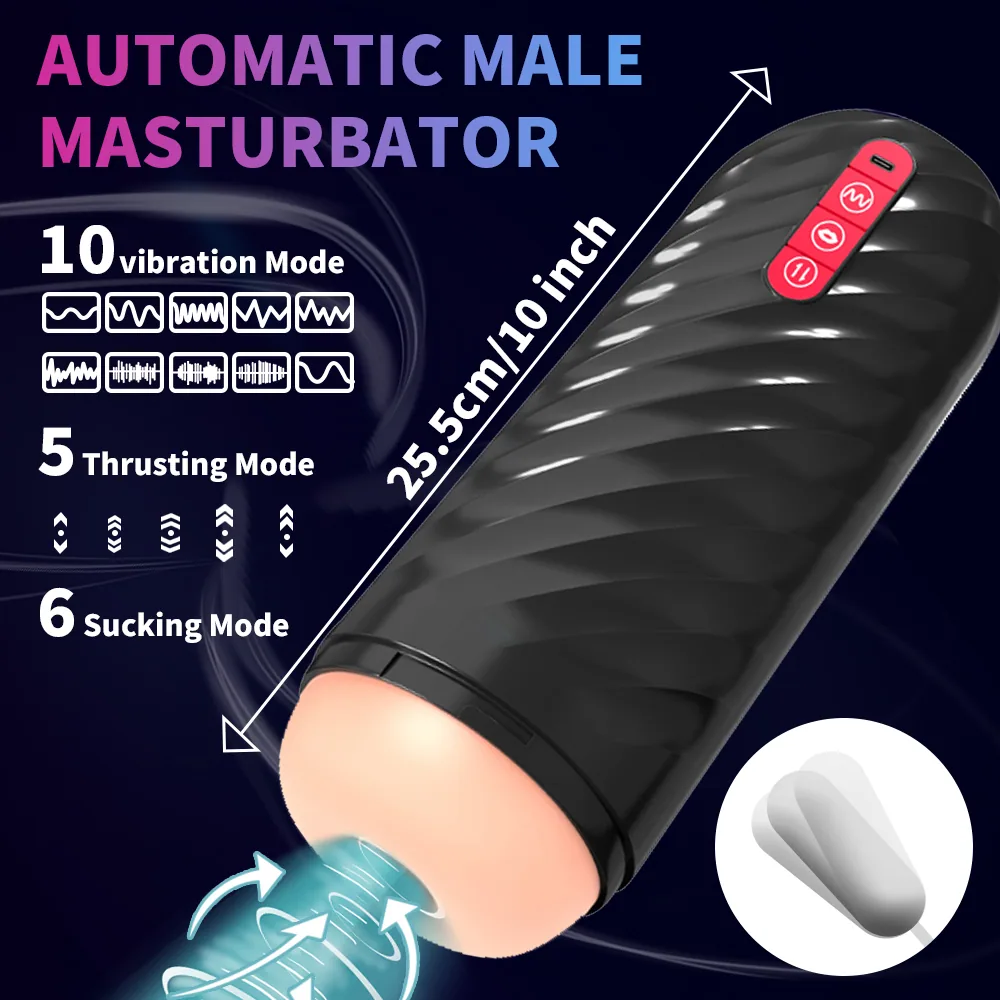 Rechargeable Thrusting Suction Stroker MT002-E — Rechargeable thrusting suction stroker