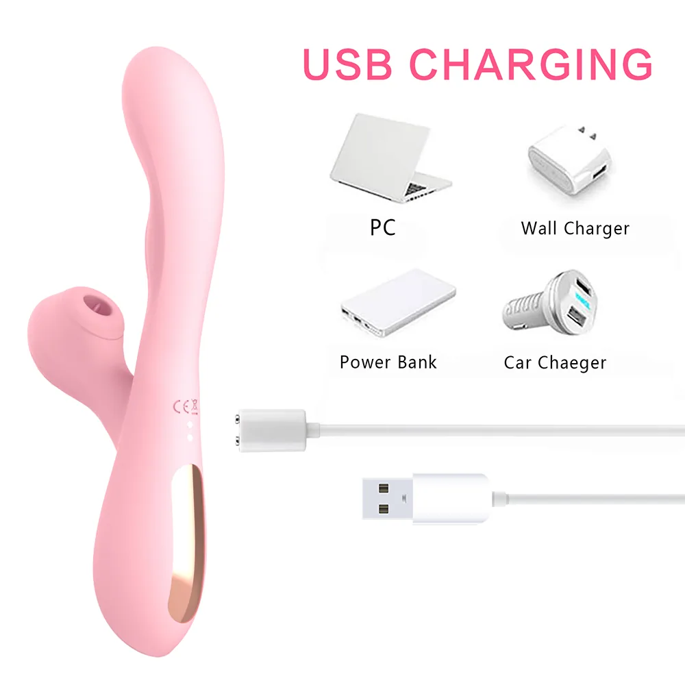 Suction Flapping Vibrator — Rechargeable suction vibrator